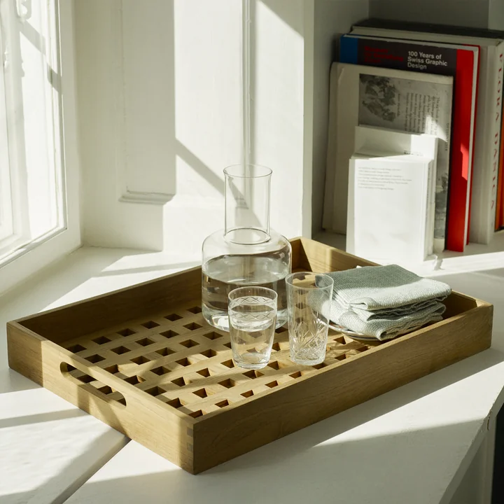 Fritz Hansen - Skagerak Fionia Tablett 32 x 48, Teak