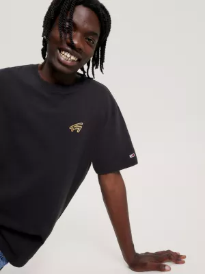 Camiseta clássica com logo da marca