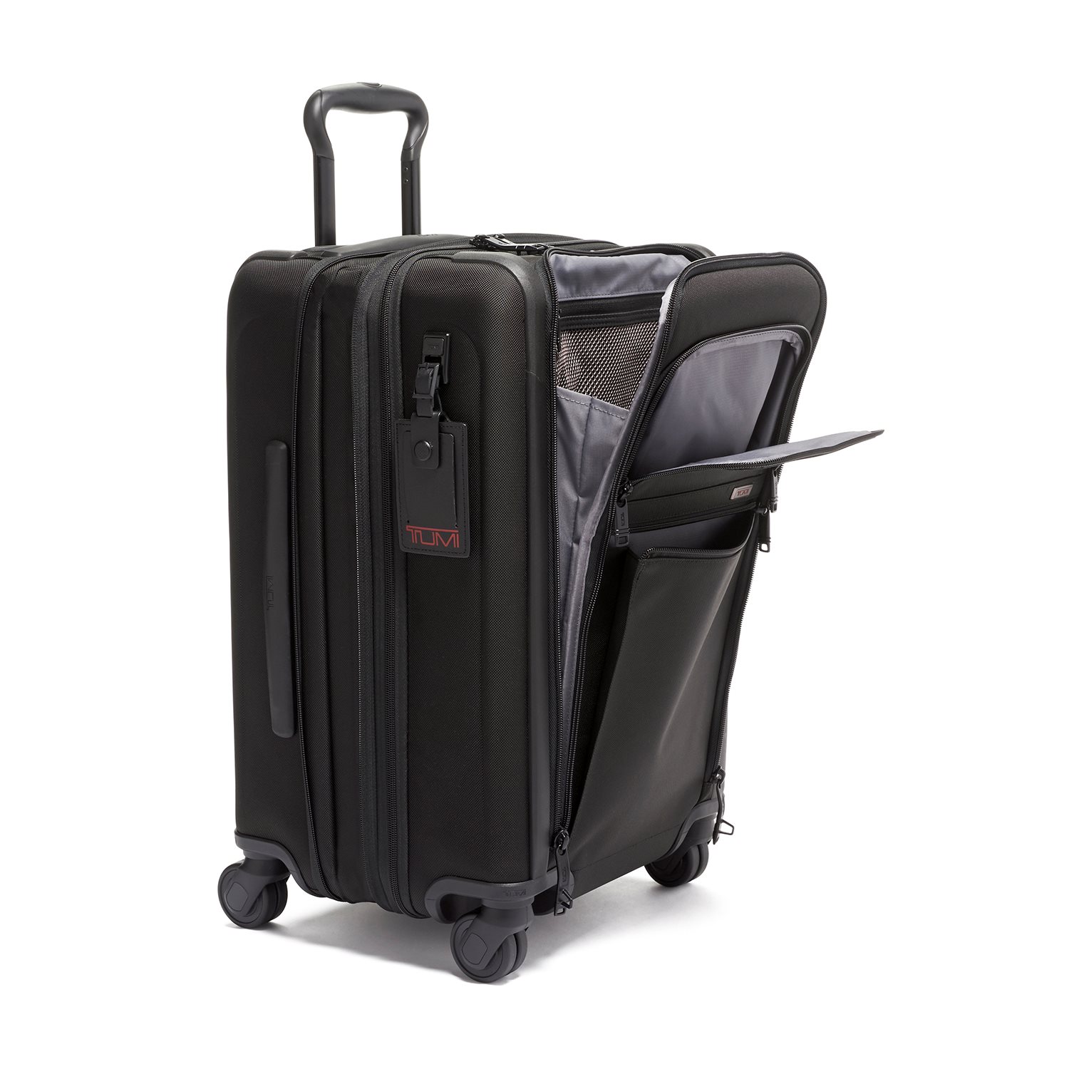 Tumi Alpha International Expandable 4 Wheel Carry-On black