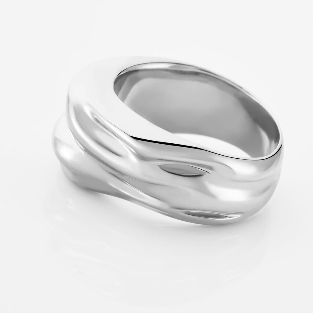 Bague Argent Blanc Ibiza