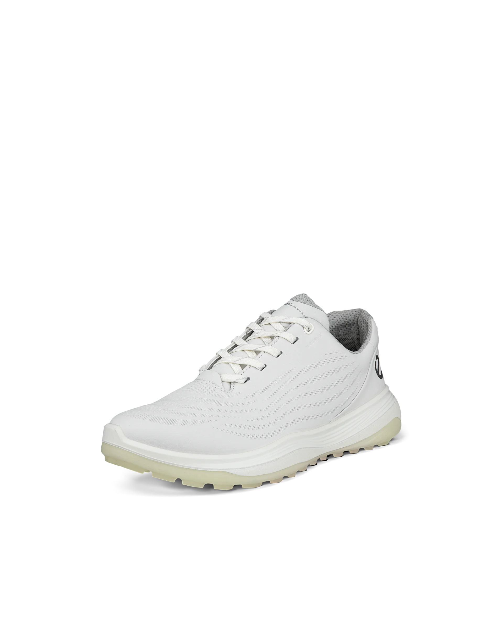 ECCO W GOLF LT1 Damen Wasserdichte Golfschuh aus Leder Weiß