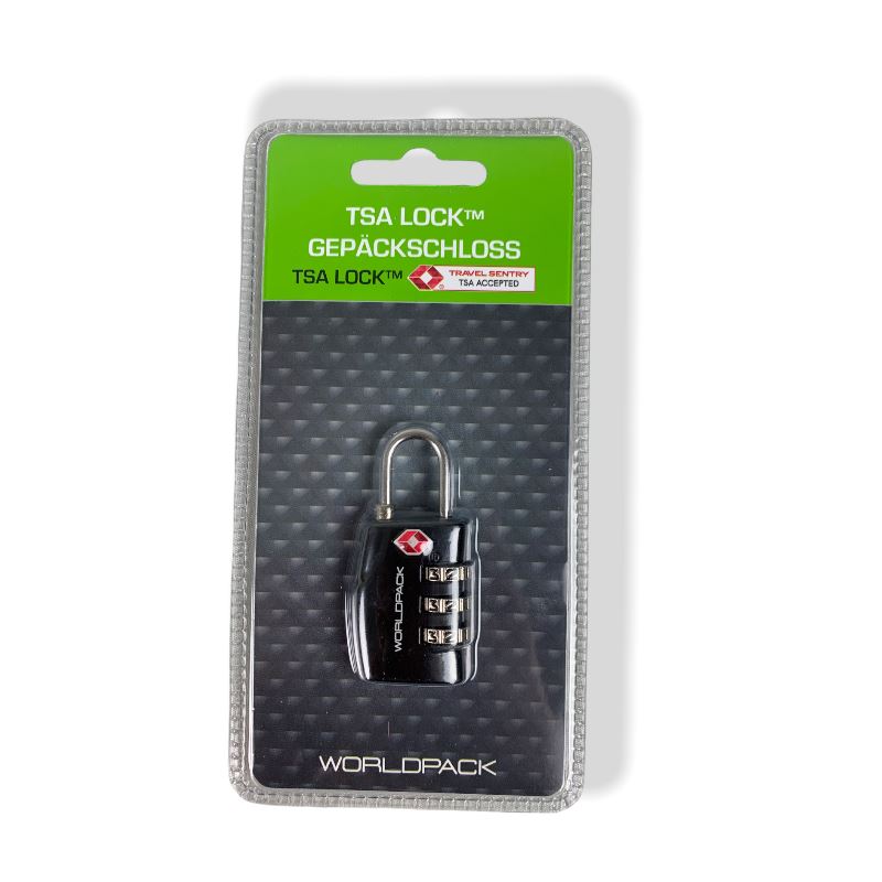 Worldpack TSA Cijferslot Black