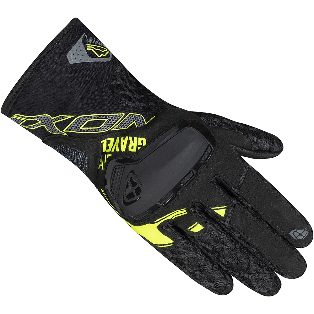 Ixon - Gants Gravel Air Noir / Jaune fluo