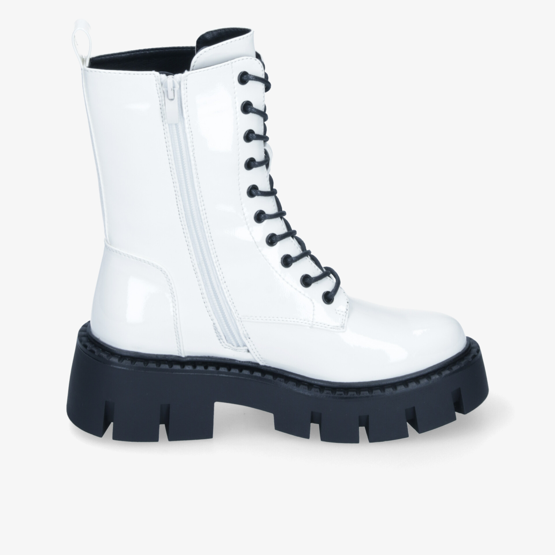 street shoes Damen Schnürstiefeletten weiß