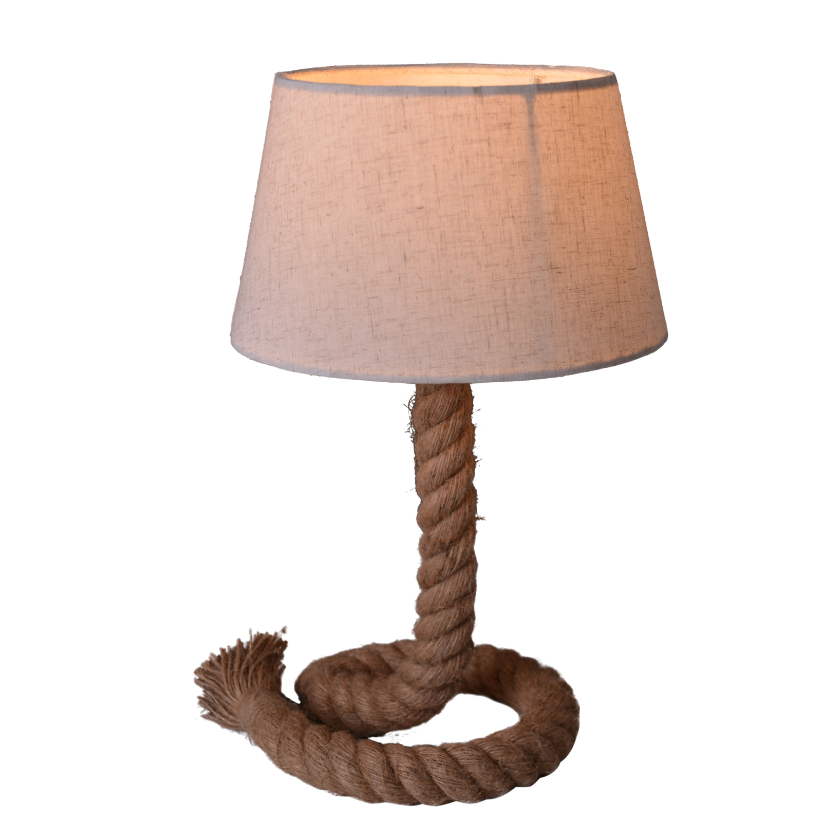 Tischleuchte - weiß - 40 cm