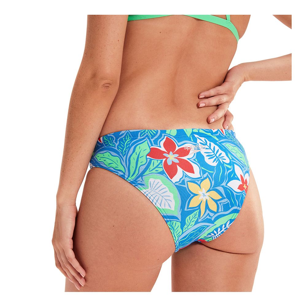 Speedo ECO+ ALLOVER HIPSTER - Bas de maillot Femme blue