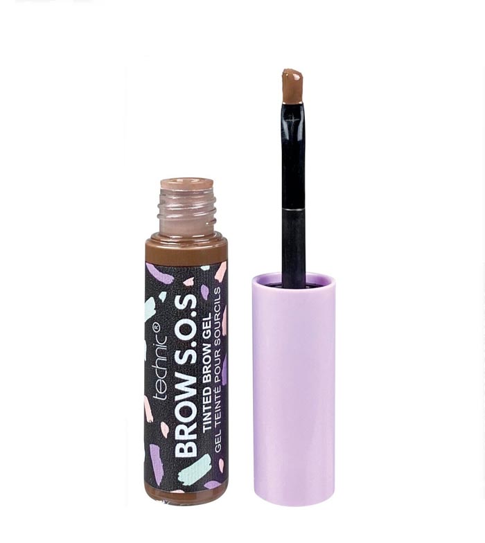Technic Cosmetics - Gel Fixador de Sobrancelhas Brow S.O.S. - Caramel Brown