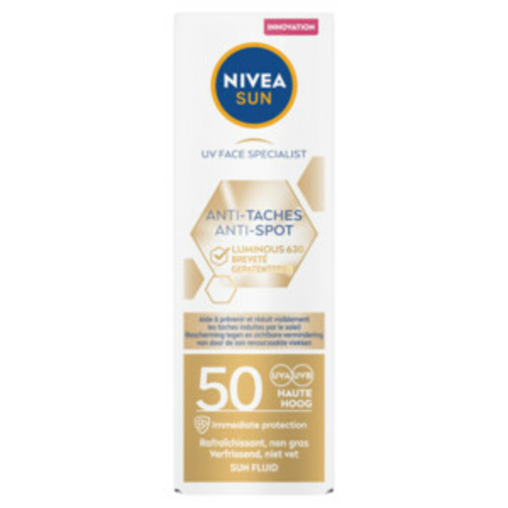 Nivea Sun Face Luminous Zonnecrème SPF 5040 ml