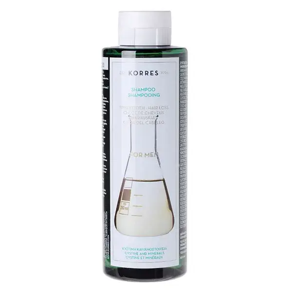 Shampoo Antiqueda Korres para Homens 250ml