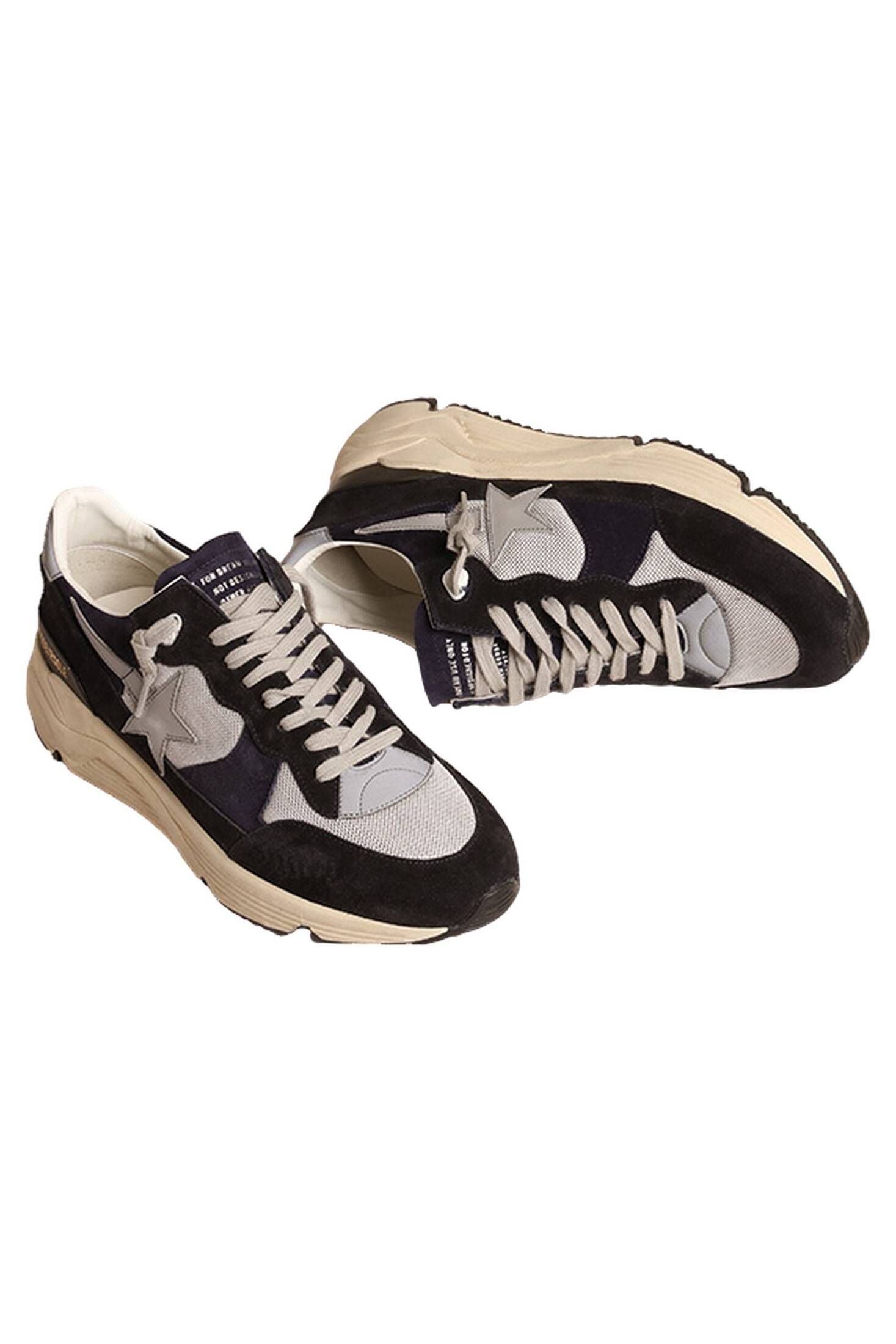 Golden Goose| Herren Sneaker RUNNING SOLE NET AND SUEDE UPPER SUEDE