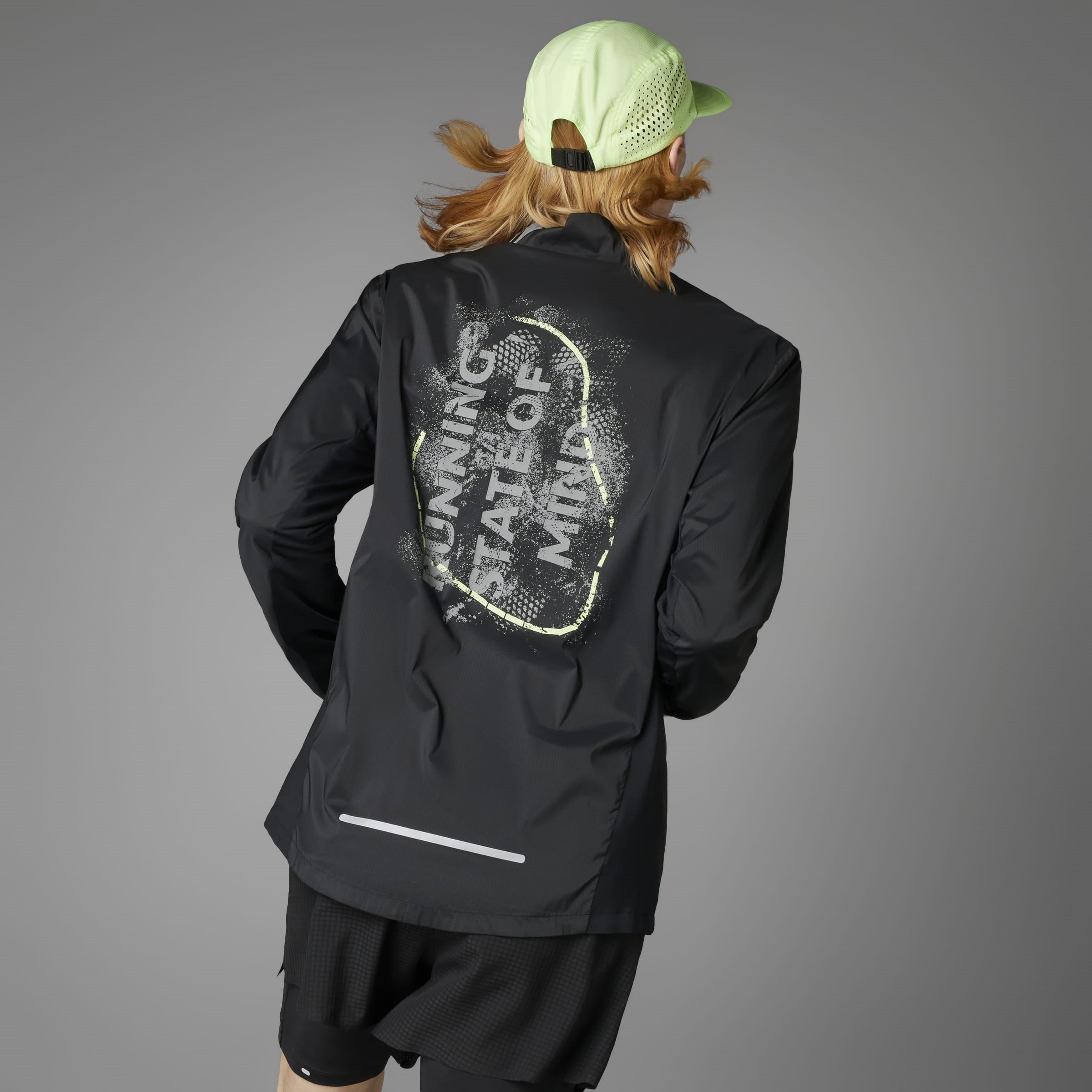 adidas Ultimate Printed Running Jacket Mens