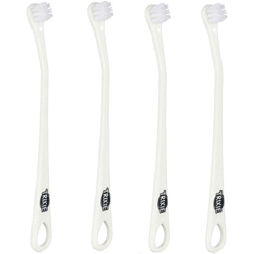 Kit de escovação de dentes com aroma natural para cães e gatos.