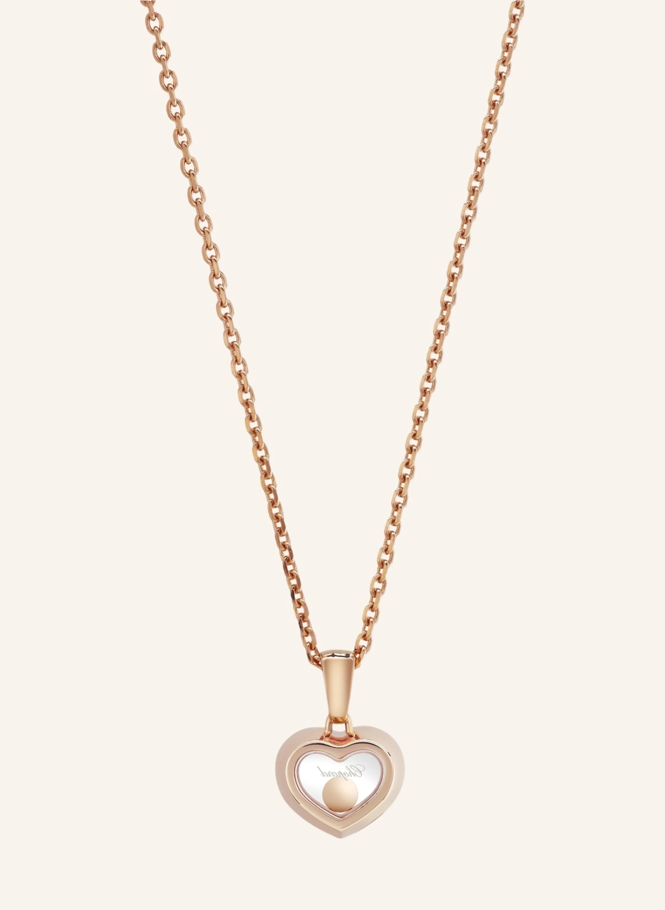 Chopard Anhänger HAPPY DIAMONDS ICONS Anhänger aus 18 Karat Roségold und Diamanten