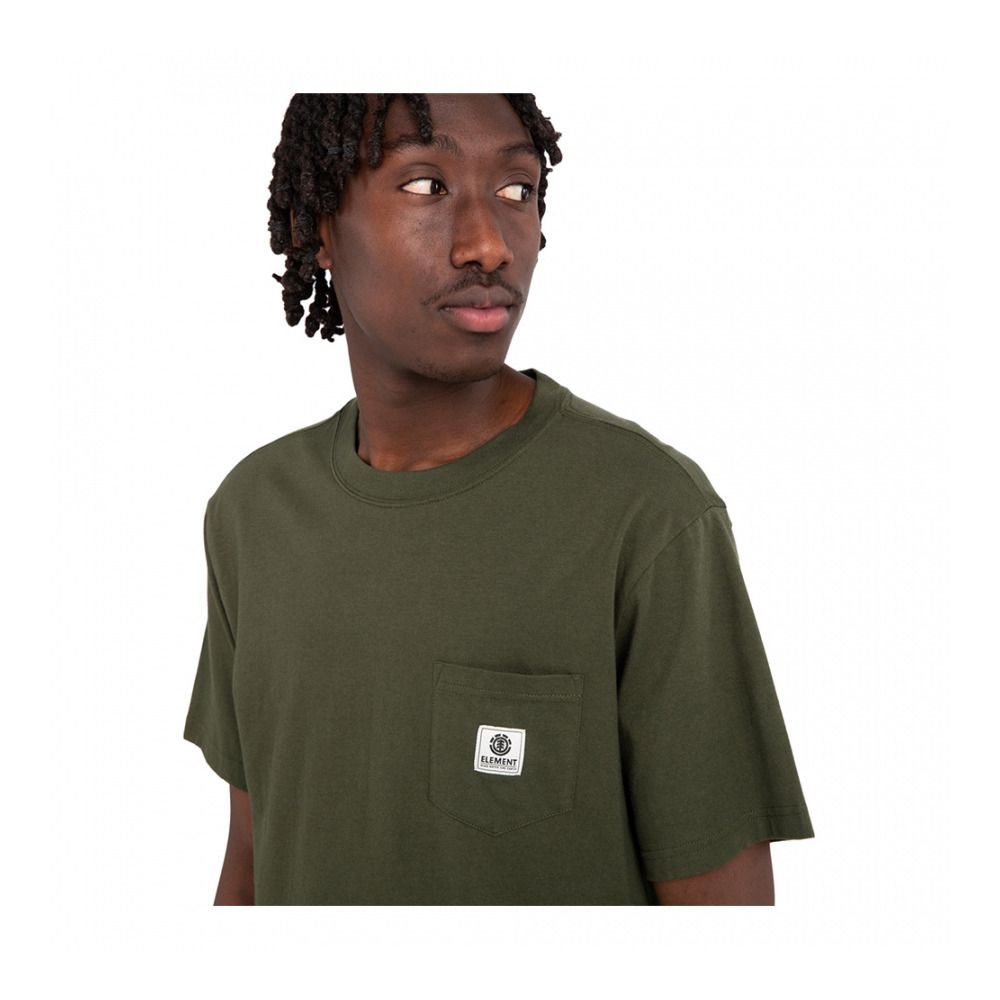 Element BASIC POCKET - Tee-shirt Homme forest night