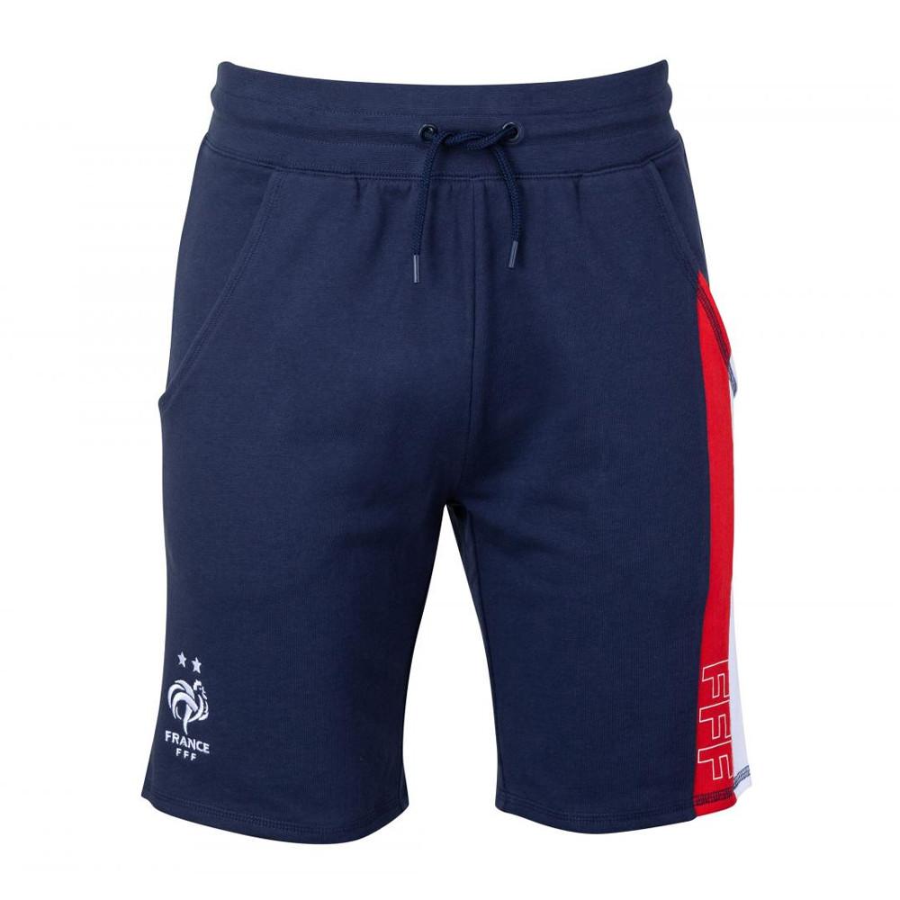 FFF Short Homme Marine Fan Equipe de France