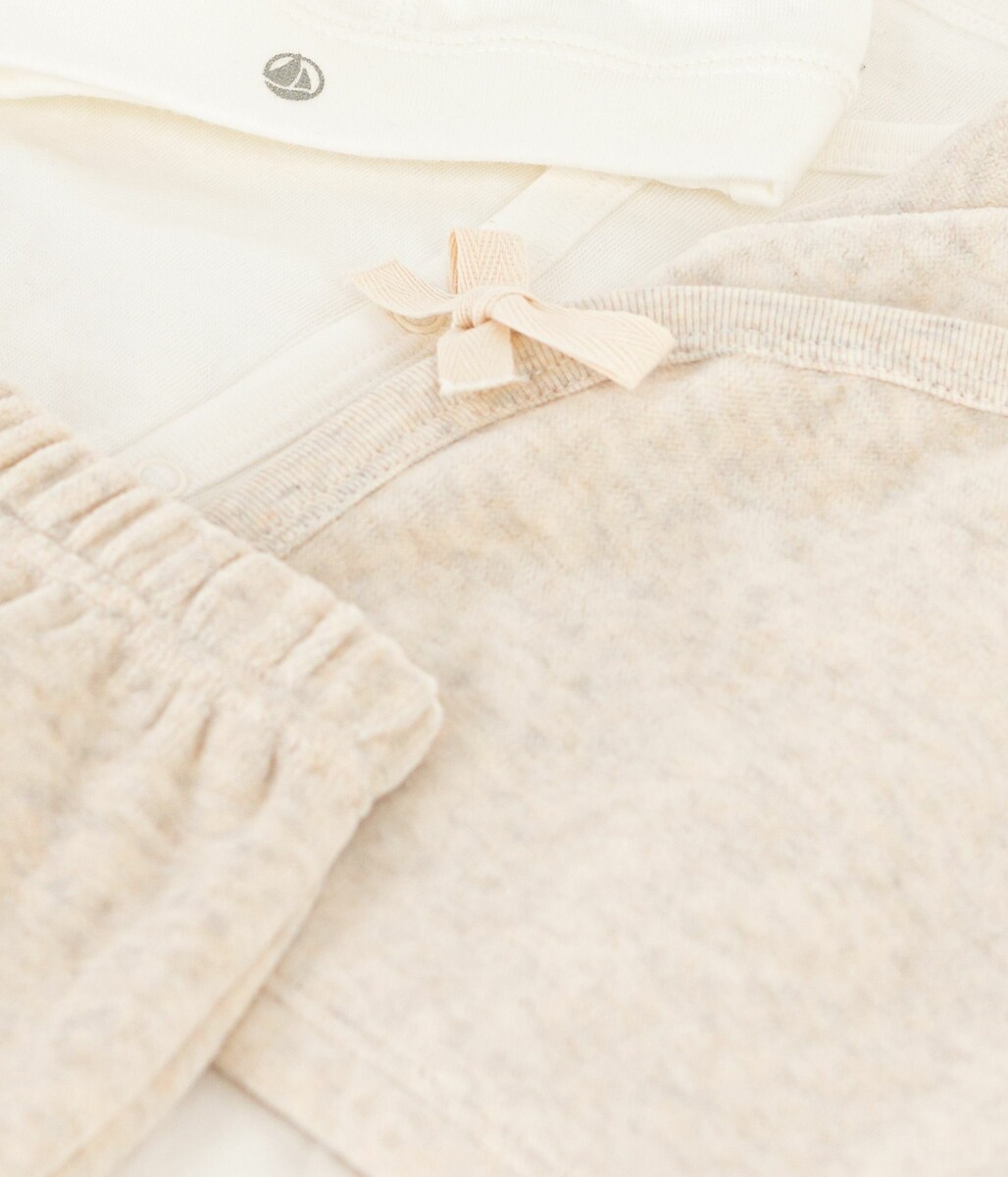 PETIT BATEAU<br>Conjunto bebê 0 meses - 3 meses