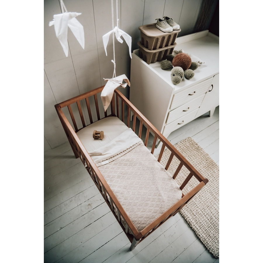 koeka Babydecke Braga Weiß