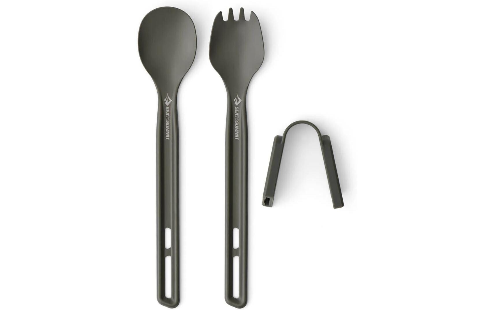 Frontier Ultralight Cutlery Set Dunkelgrau/GrauUltraleichtes Besteck-Set