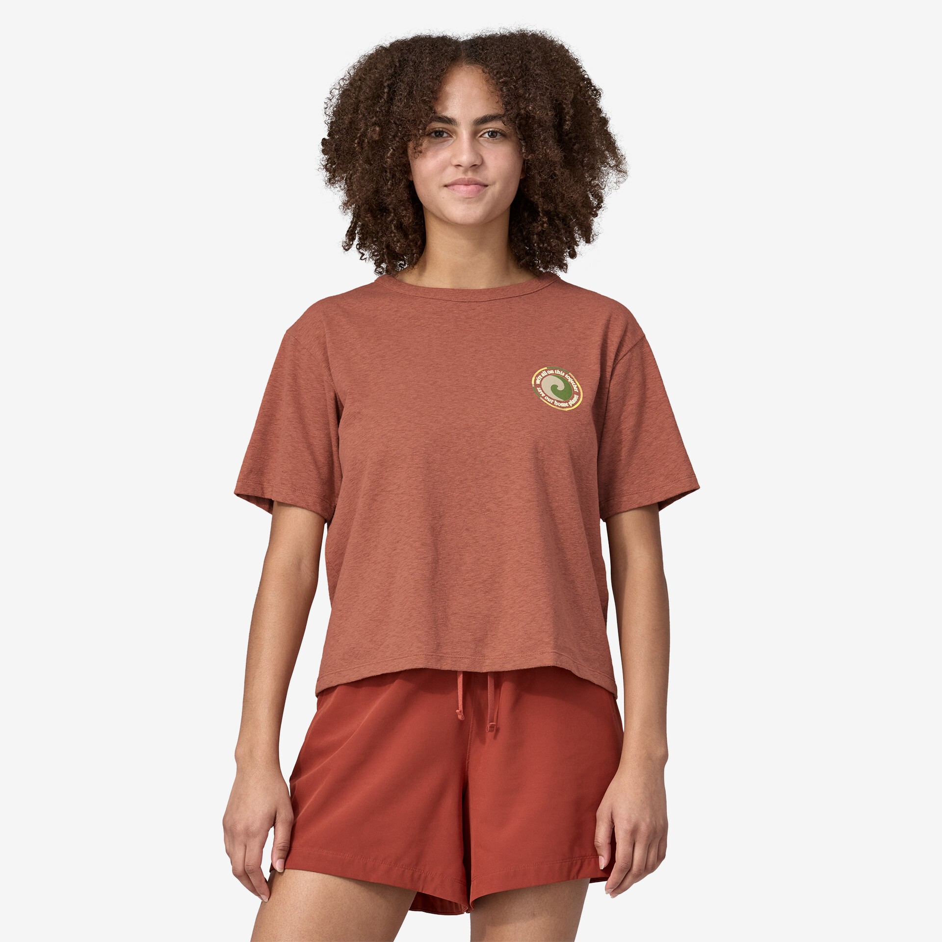 Unity Fitz Easy Cut Responsibili-Tee Dame Sienna Clay