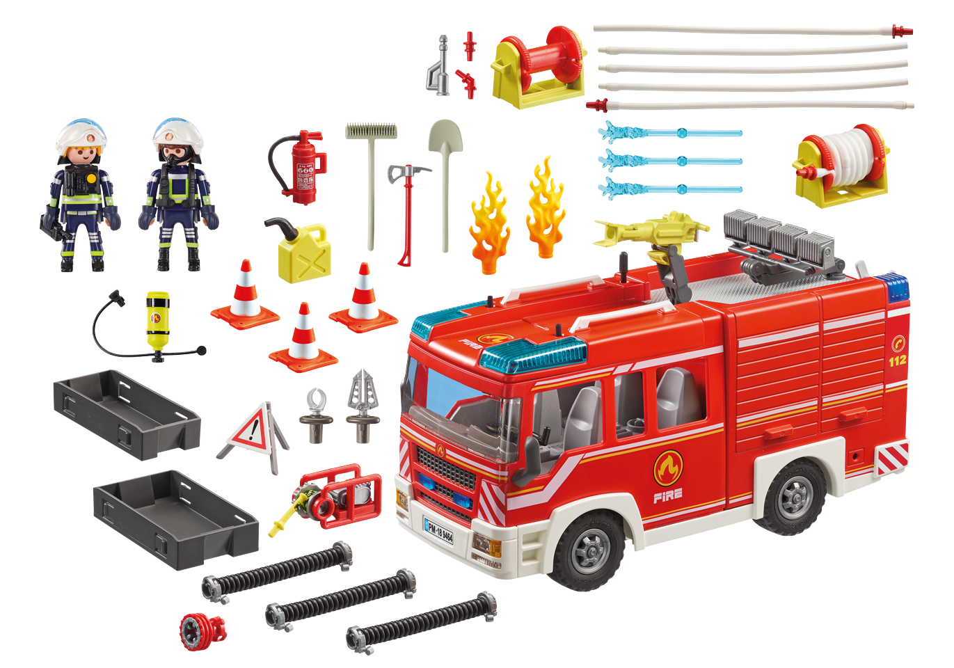 Playmobil - Brandbil udrykningsvogn (9464)