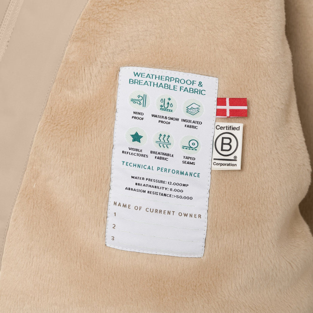 Køb Mini A ture Savannah Tan Matwang Fleece Lined Winter Jakke Fur. GRS