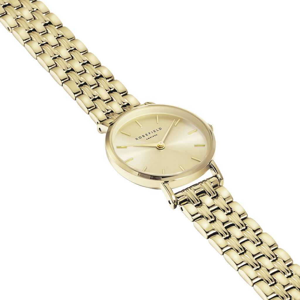 Montre Rosefield Small Edit Champagne