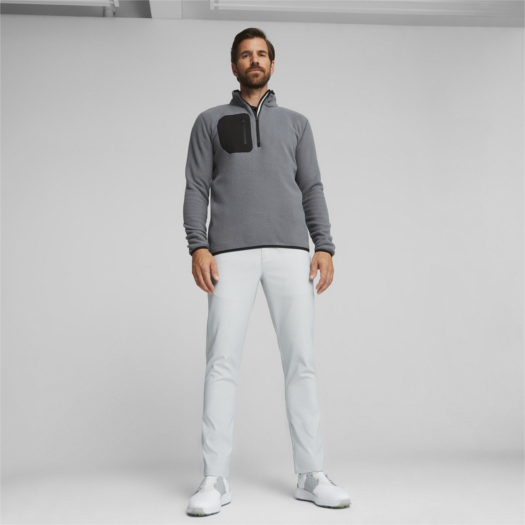 Puma Puma Fleece 1/4 Zip Baselayer Top Mens