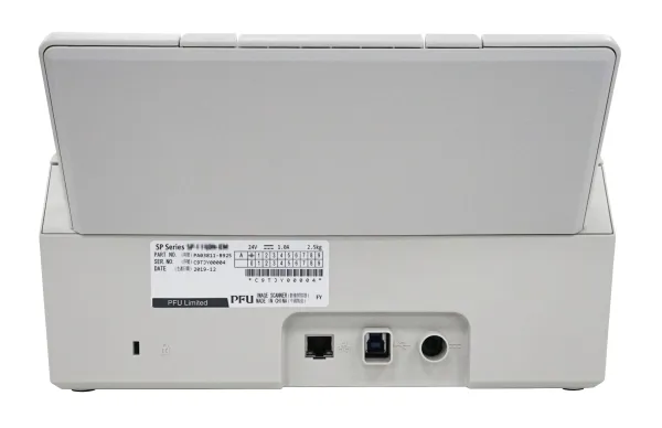 Ricoh SP-1120N - Dokumentscanner - Dual CIS - Duplex - 216 x 355.6 mm - 600 dpi x 600 dpi - op til 20 ppm (mono) / op til 20 ppm (farve) - ADF (50 ark) - op til 3000 scanninger pr. dag - Gigabit LAN, USB 3.2 Gen 1x1