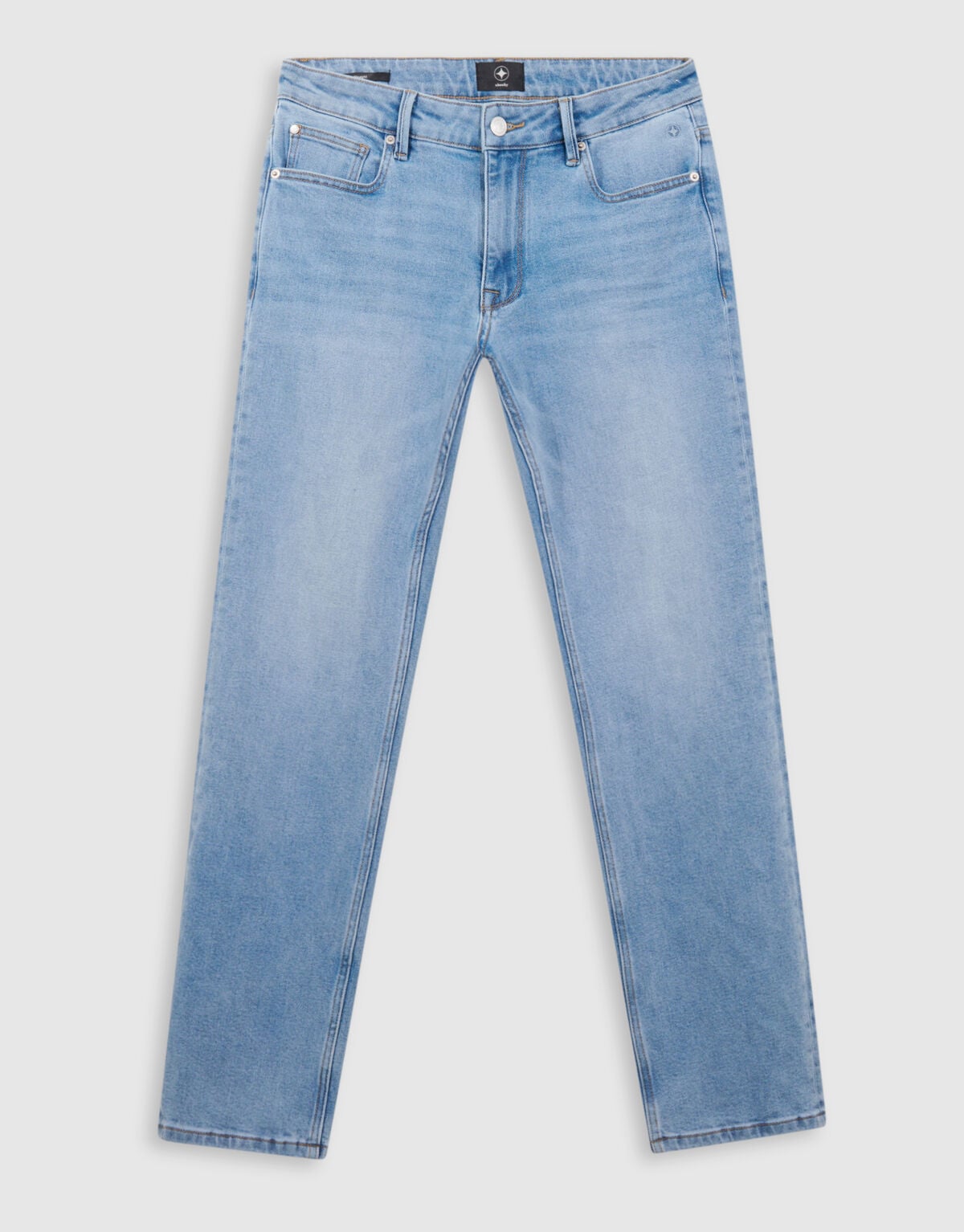 Slim Straight Fit Jeans Lichtblauw L34