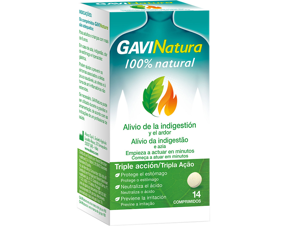 COMPRIMIDOS GAVINATURA 14UN DM