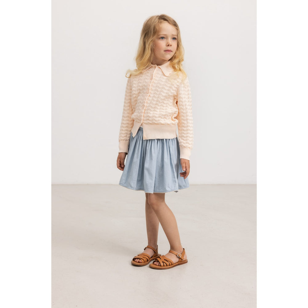 Køb MarMar Cotton Knit Lace Soft Rosa Tulda Cardigan Knitwear