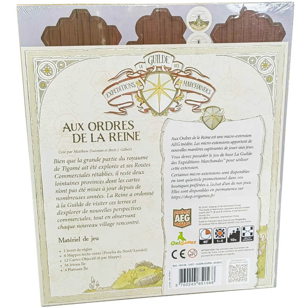 La Guilde des Expéditions Marchandes - Aux Ordres de la Reine