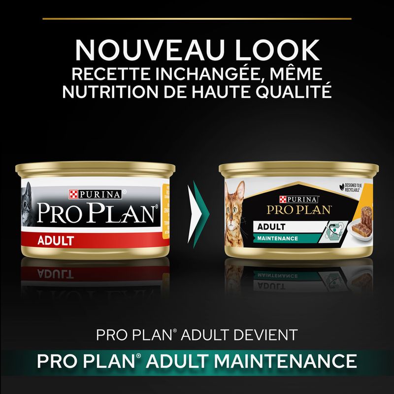 PURINA PRO PLAN Adult Maintenance, poulet