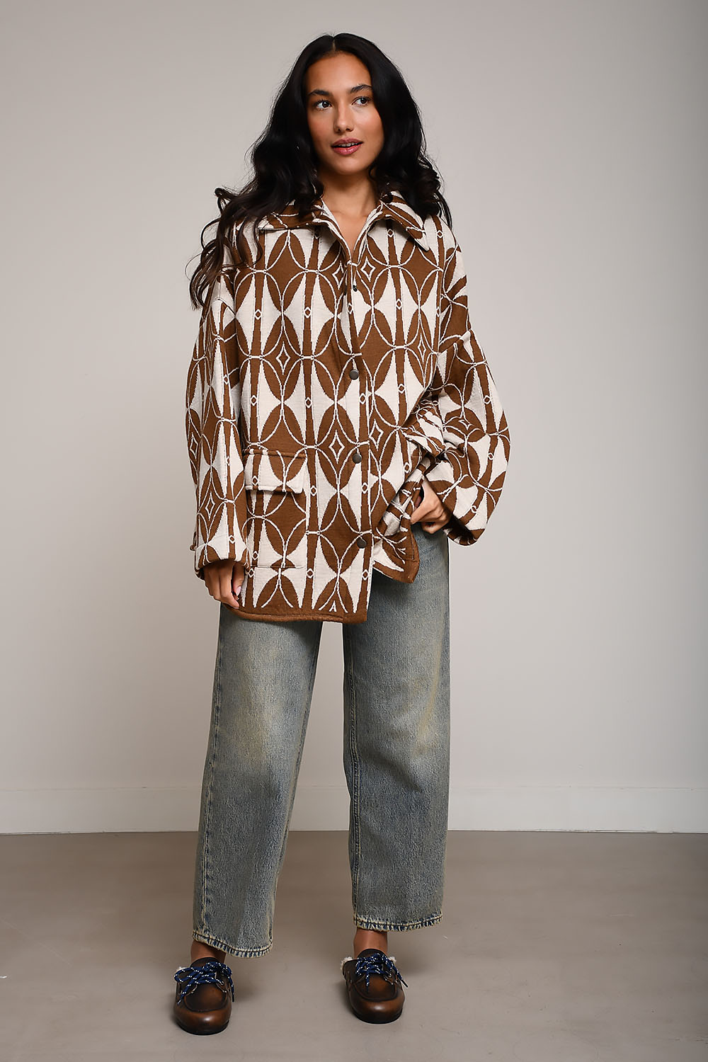 Luna milia wool cardigan