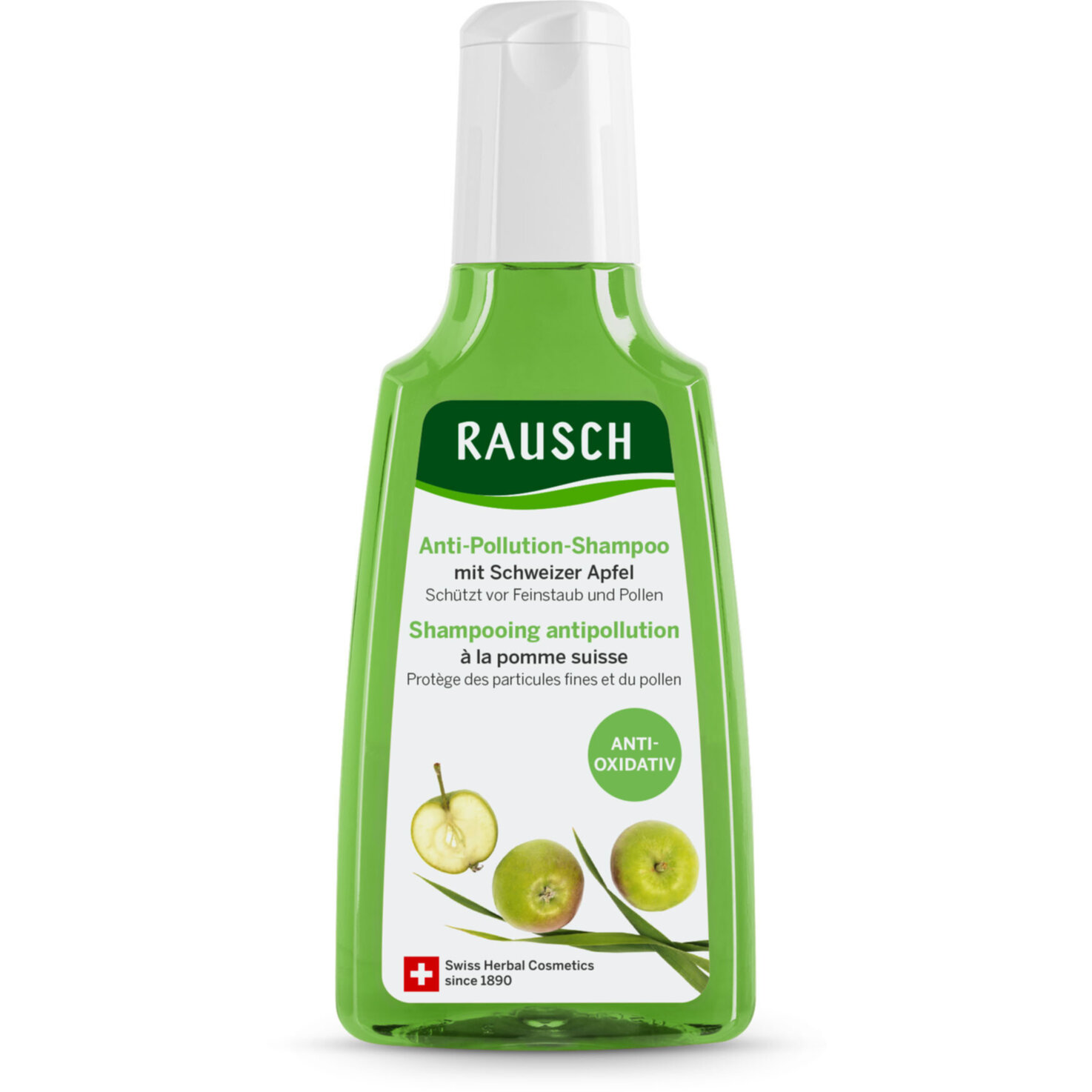 Rausch Anti Pollution Shampoo mit Schweizer Apfel