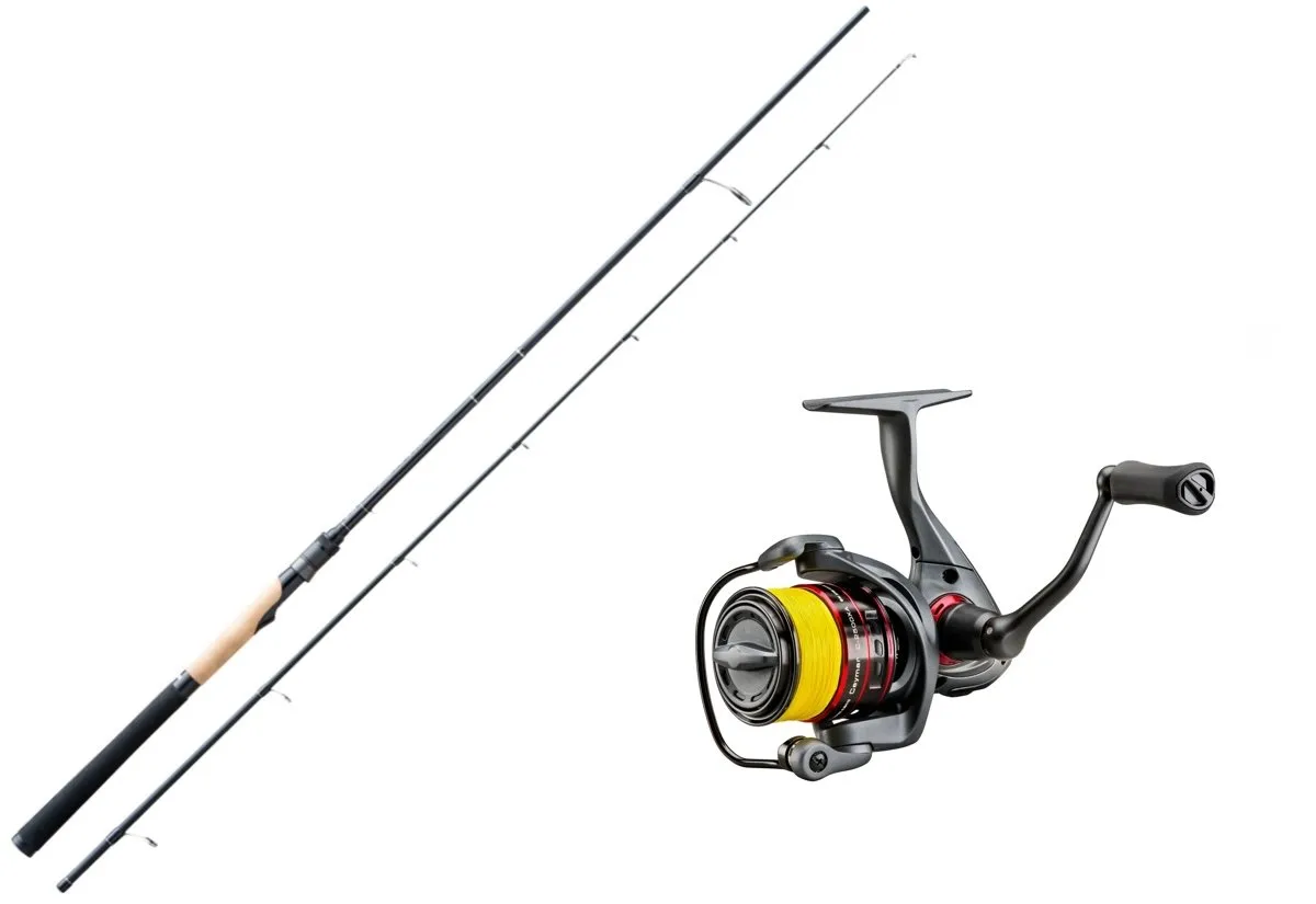 Rapala Shadow Blade Spinning 10' 10-28g/Okuma Ceymar Spinning Spooled 2500a