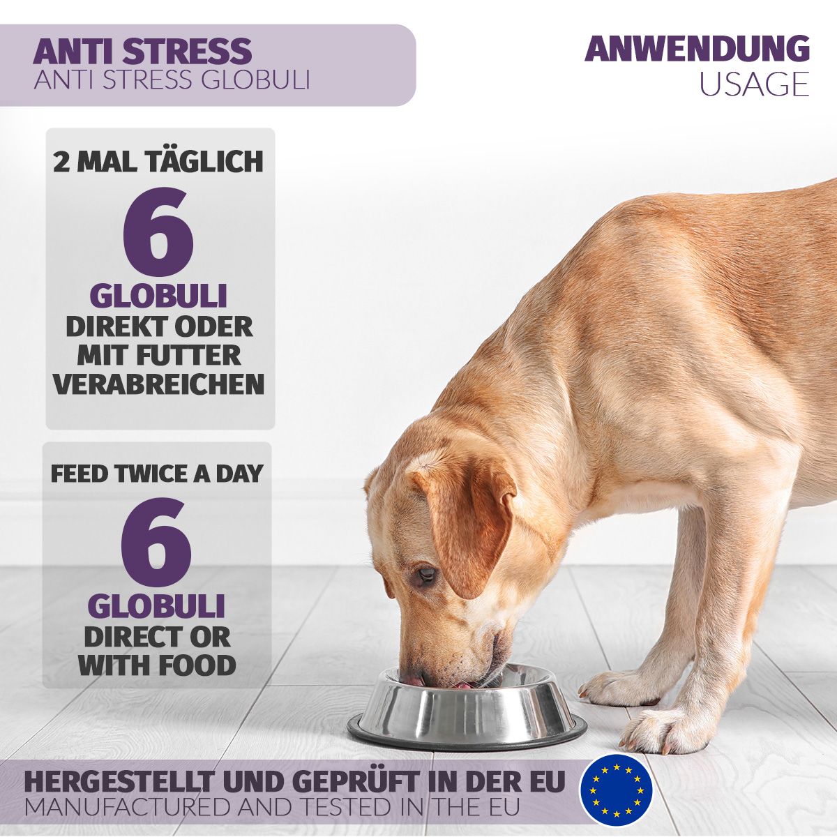 Saint Nutrition® | Anti Stress Kügelchen | für Hunde