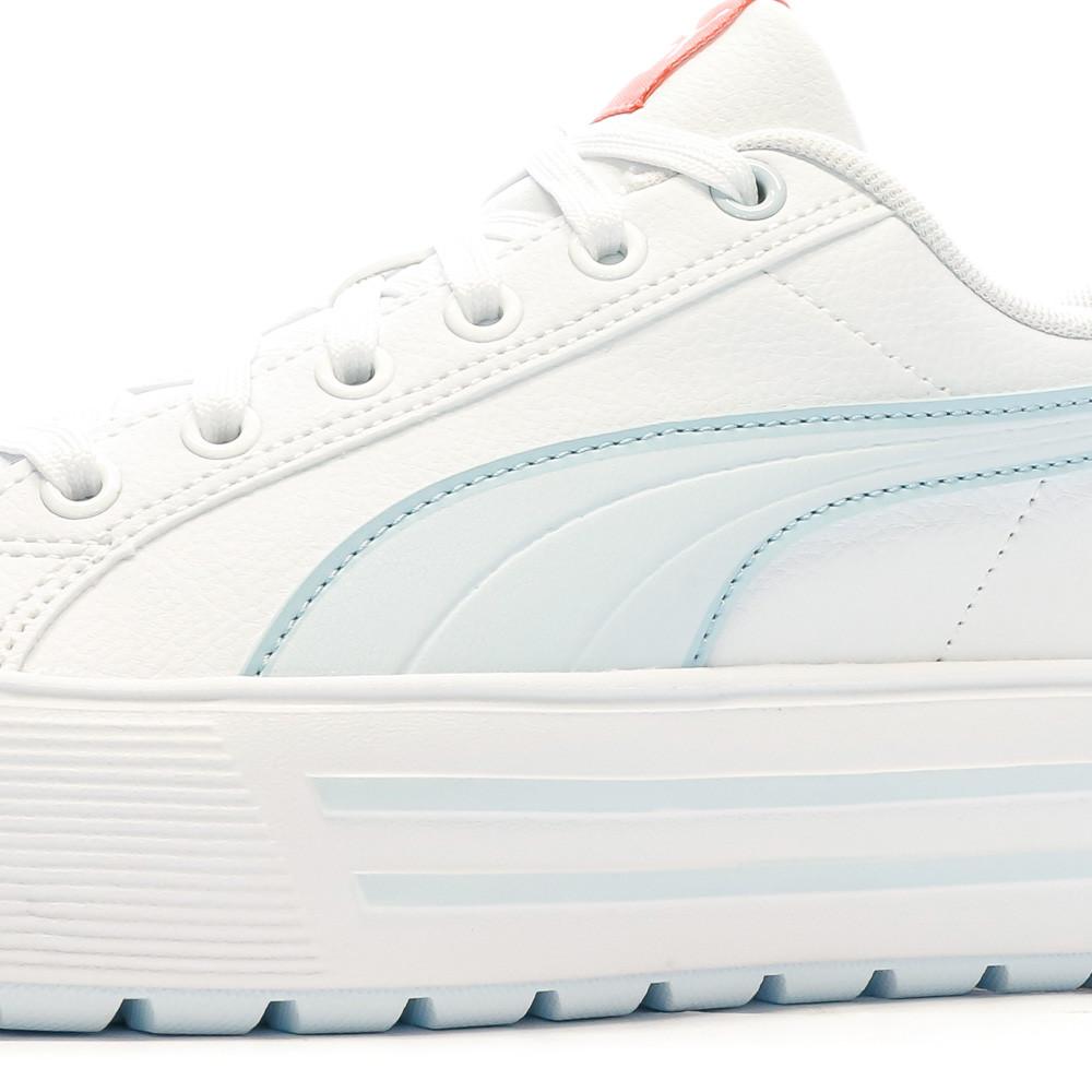 Puma Baskets Blanc/Bleu Plateforme Femme Puma Kaia 2.0