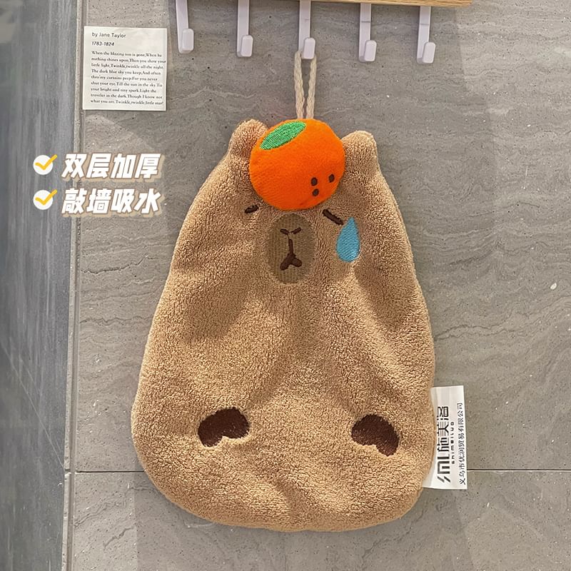Michu - Cartoon Coral Fleece Handdoek (Diverse Ontwerpen)