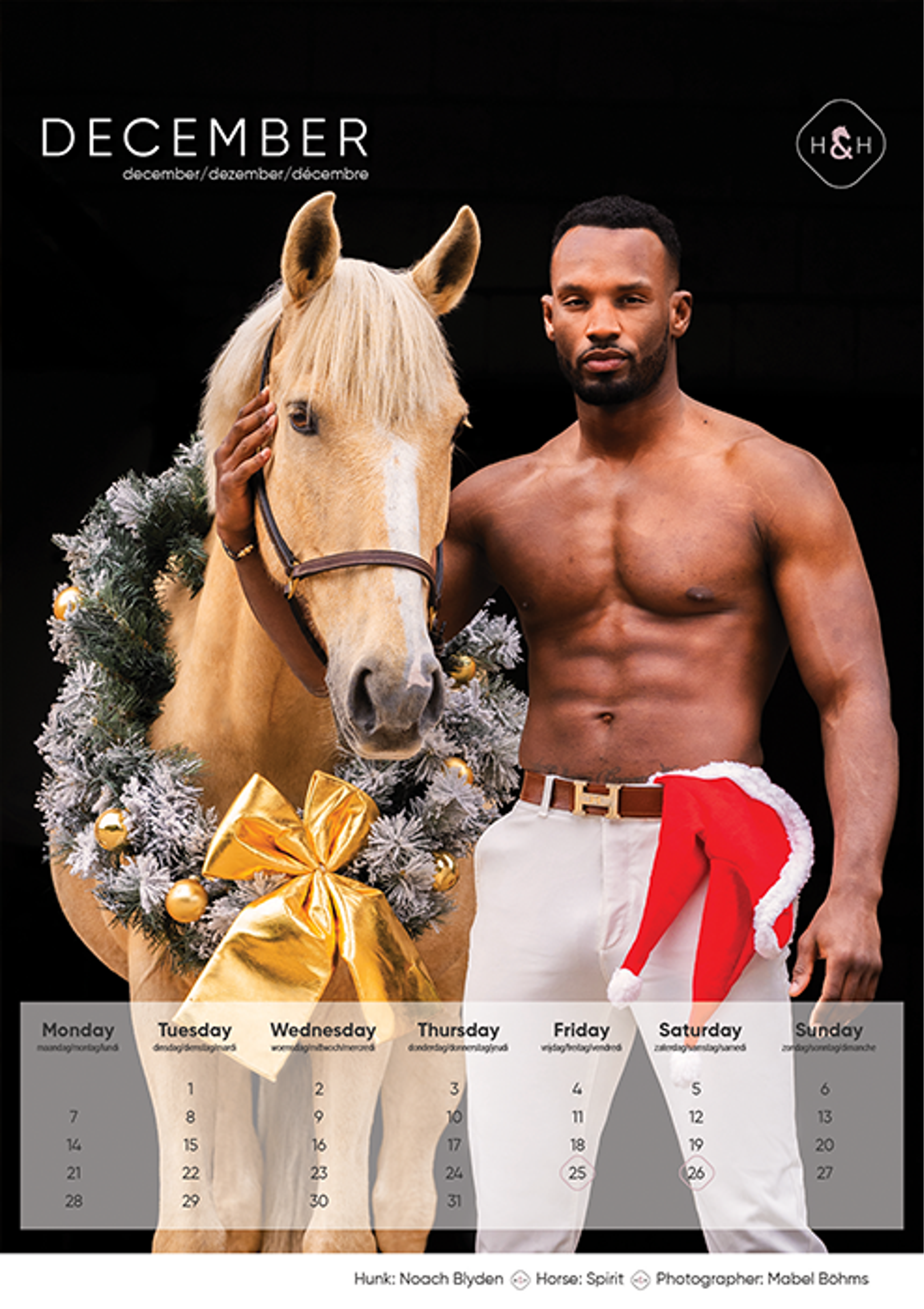 Horse and Hunk kalender 2026