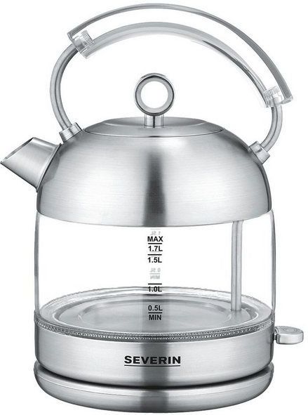 SEVERIN WK 3459 - Waterkoker - Glas/roestvrij staal - Inhoud 1,7 l