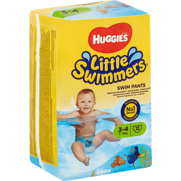Huggies Little Swimmers Zwembroekjes Maat 3-4 7-15 kg 12 Stuks