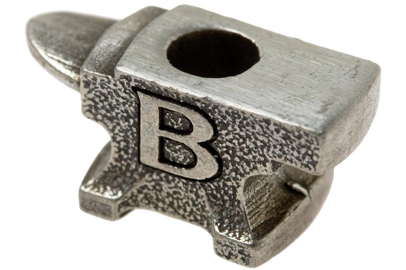 Schmuckatelli Buck Knives Anvil Bead Pewter