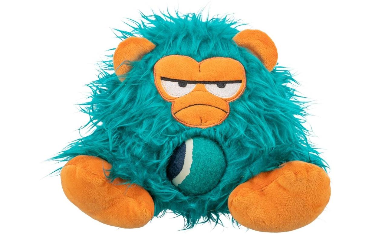 Hunde-Spielzeug Monster mit Tennisball Plüsch, 25 cmHunde Spielzeug