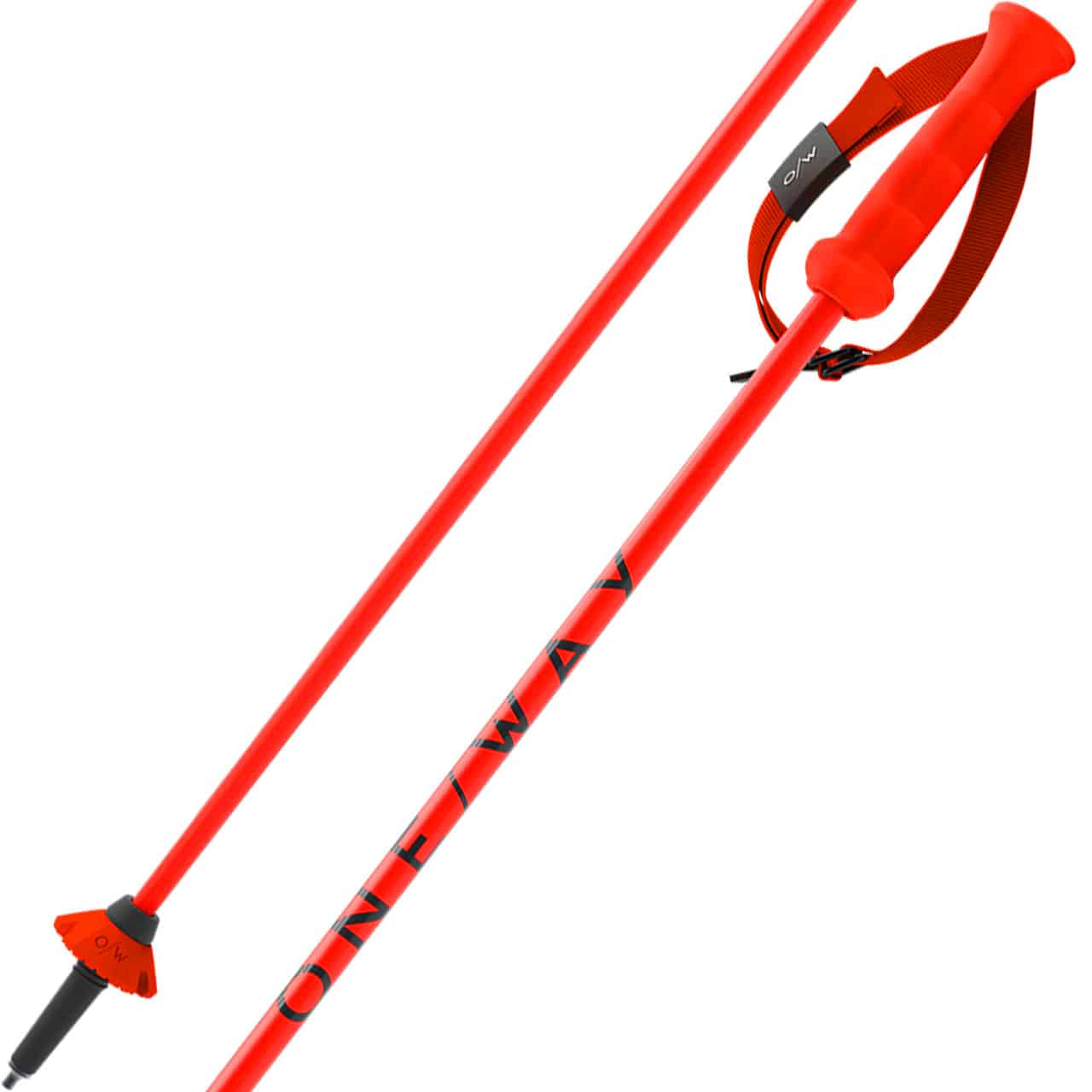 ONE WAY RD 13 Carbon Junior neon orange | Alpinskistöcke | Skistöcke | Alpin Ski | XSPO