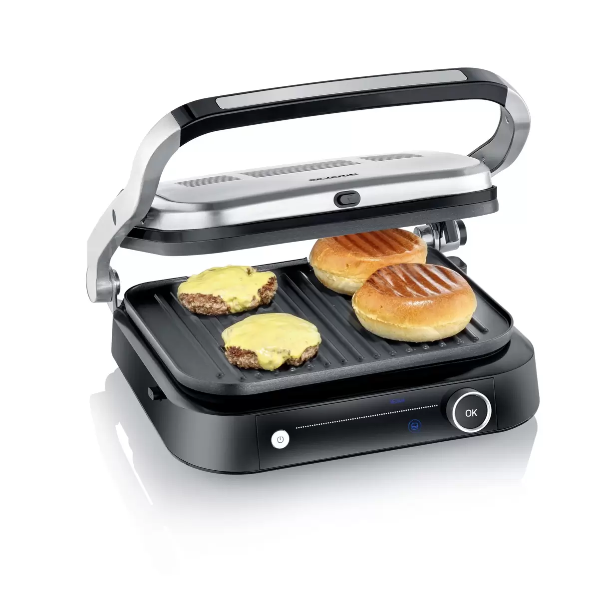Kontaktgrill Kombi Severin KG2395 Schwarz