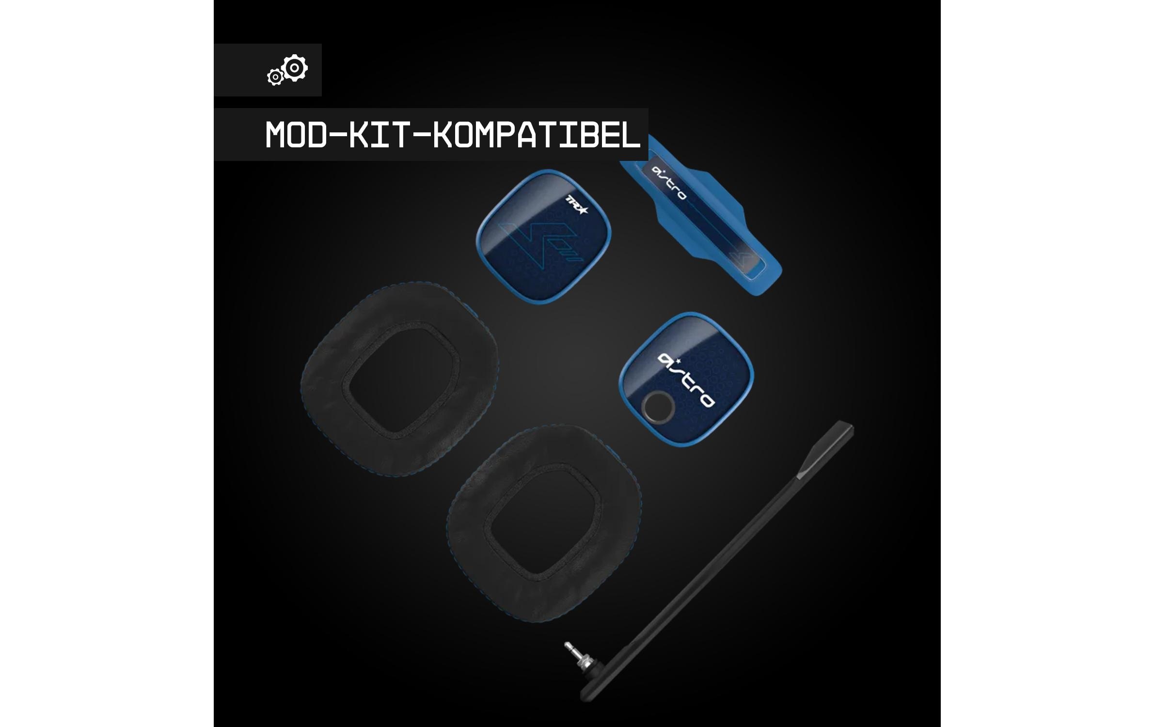 Headset Astro A40 TR Blau<br>Bequemes Gaming-Headset