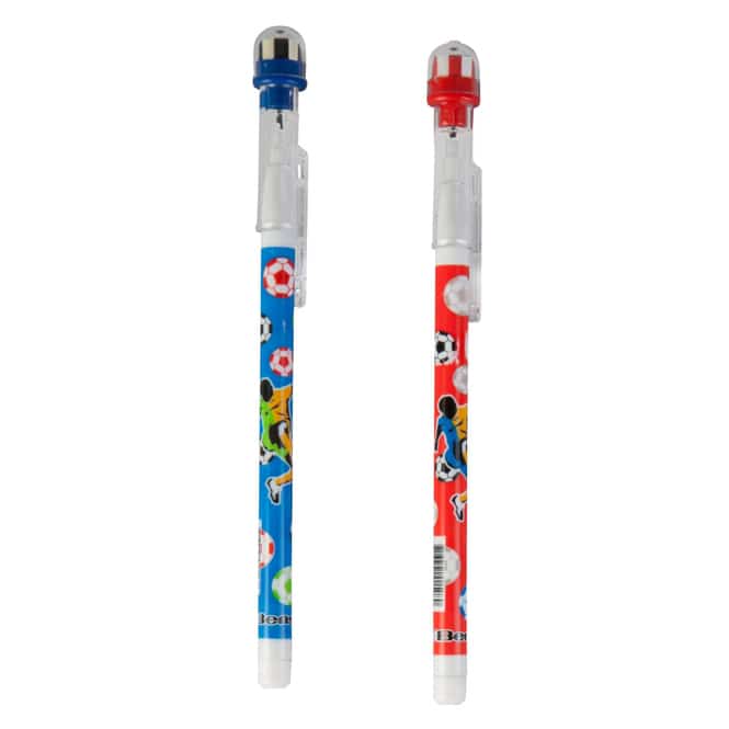 Besttoy - Bleistift-Set mit Radierer - Fußball - 1 Stück - verschiedene Ausführungen