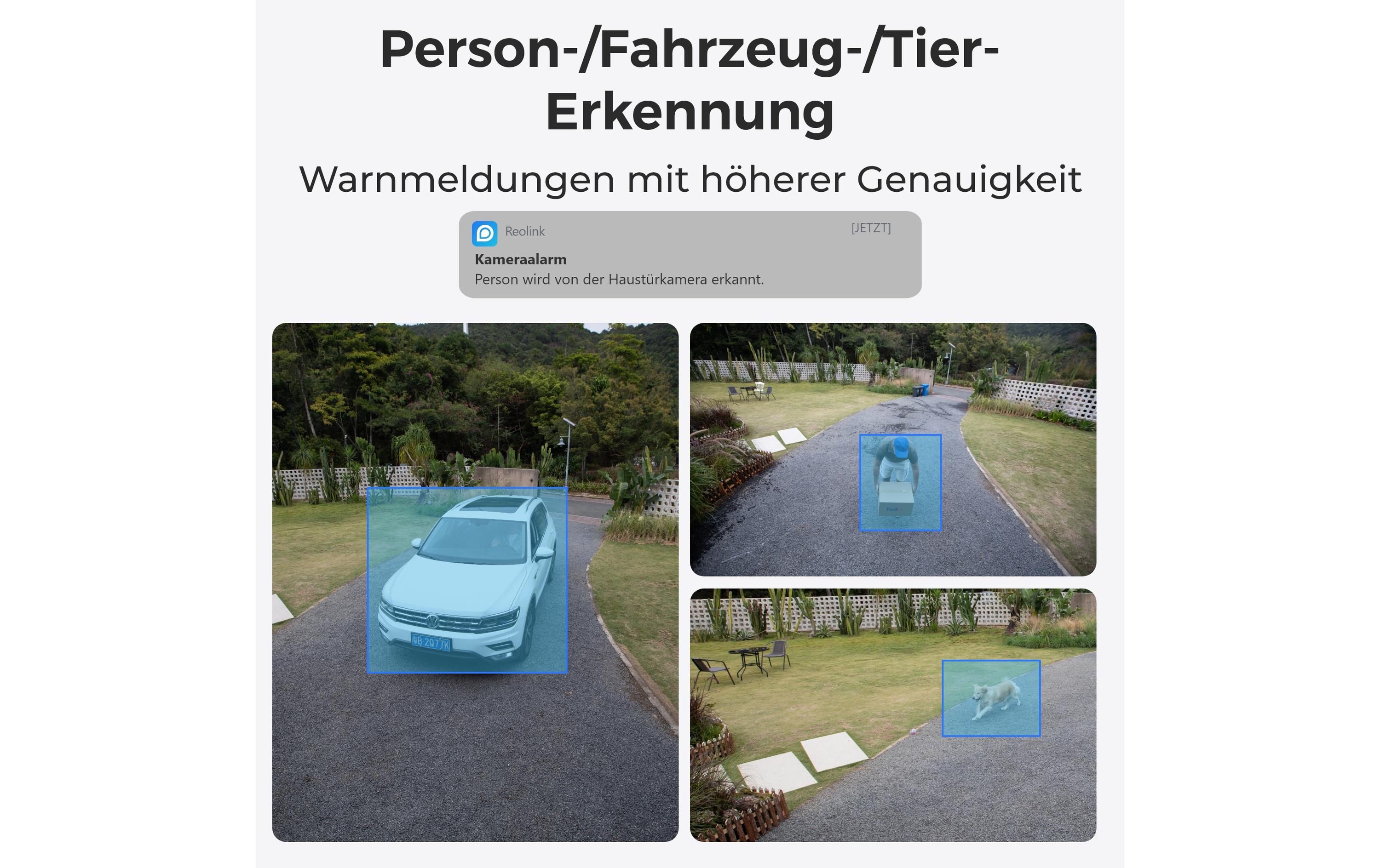 Netzwerkkamera B660 Altas PT Ultra 360° 4K ColorX 8 MP<br>Kabellose, akkubetriebene 4K ColorX Nachtsicht, 360° schwenkbare 90° neigbare 8 MP wetterfeste smarte Überwachungskamera mit Scheinwerfer und Bewegungssensor für In- & Outdoor