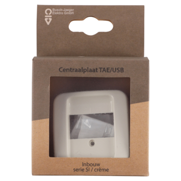 Busch-Jaeger Reflex SI Afdekplaat USB Crème